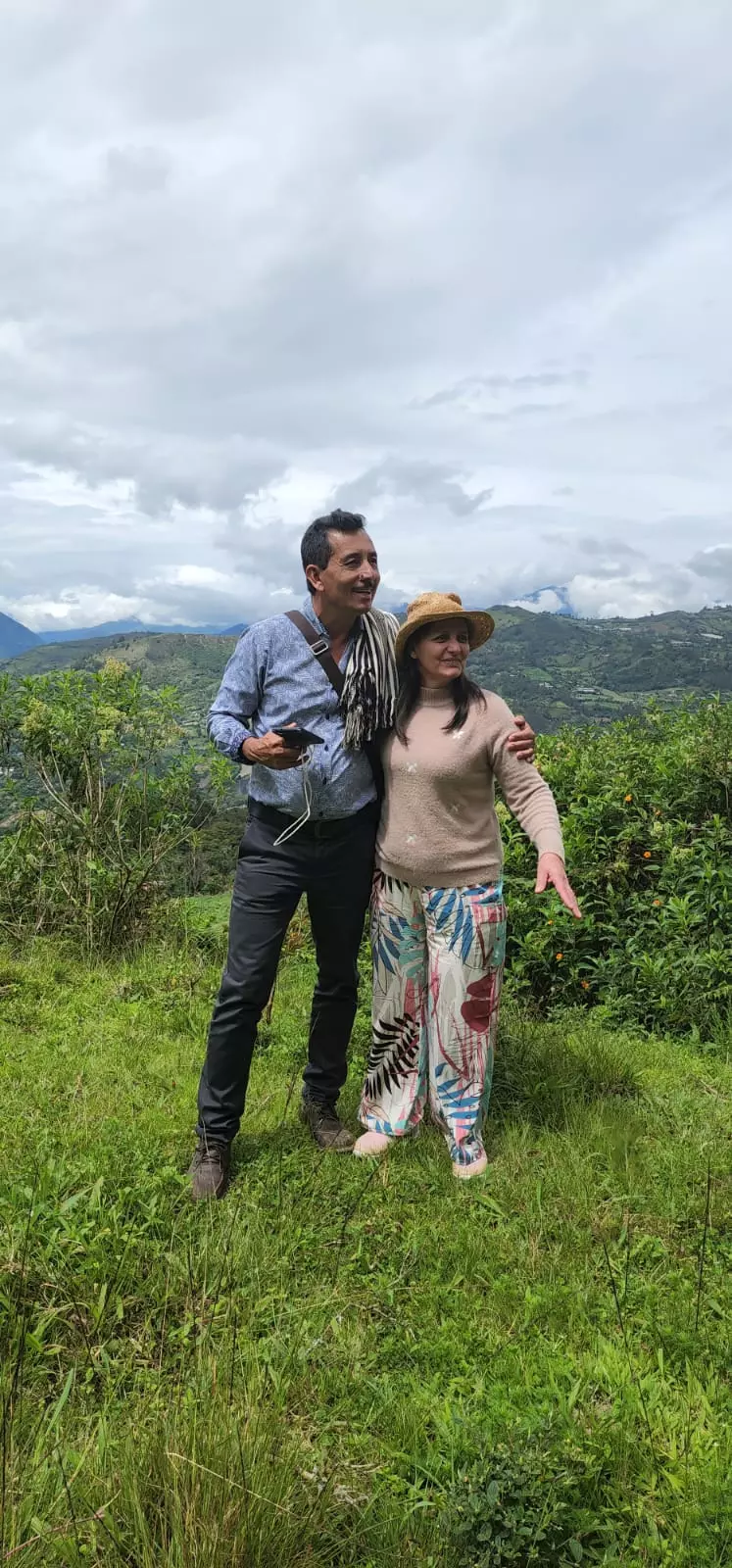 Campesino caficultor fundador